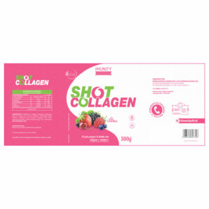 ETIQUETA 120X300 PERSON METALIZADO/LAMINADO FOSCO SHOT COLLAGEN 300g (5000UNI)K  Ref: 17504