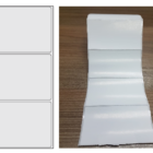 ETIQUETA 100X60/1 COUCHE ADESIVA / SERRILHADA - 32MTS