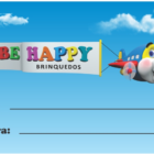 ETIQUETA 40X60/2 PERSONALIZADA/COUCHE ADESIVO//BE HAPPY-31,5MTS
