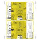 BOBINA BOPP LEITOSO COM LAMINADO PICOLE 6KG FRAPPE ABACAXI COM COCO