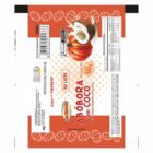 BOBINA BOPP LEITOSO PICOLÉ 6KG - DANANDA ABOBORA COM COCO AO LEITE
