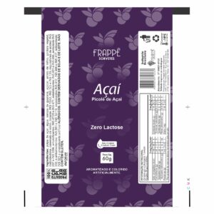 BOBINA BOPP LEITOSO COM LAMINADO PICOLE 6KG FRAPPE AÇAI