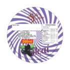 ETIQUETA 49MM DE DIAMETRO PERSONALIZADA SANTOS SORVETERIA AÇAI 32MTS