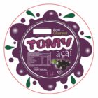 ETIQUETA 100MM DE DIAMETRO PERSONALIZADA/BOPP/TOMMY AÇAI/GUARANA 1L-32MTS
