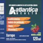 ETIQUETA 67X145 PERSON BOPP METALIZADO/LAMINADO FOSCO/ATLANTICA HEALTH 120ML(1000UNI)K