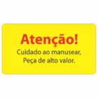 ETIQUETA 80X150/1 PERSON COUCHE ADESIVA "CUIDADO AO MANUSEAR" - 32MTS