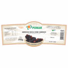 ETIQUETA 52X135/1 COUCHE ADESIVO POMAR AMEIXA SECA COM CAROCO 250G - 70,20MTS