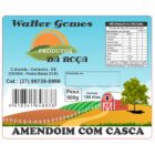 ETIQUETA 85X70/1 PERSON COUCHE ADES WALTER GOMES PROD DA ROÇA AMENDOIM COM CASCA 500G - 36,50MTS
