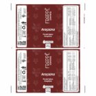 BOBINA BOPP LEITOSO COM LAMINADO PICOLE 6KG FRAPPE ARAÇAUNA