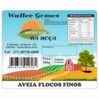 ETIQUETA 85X70/1 PERSON COUCHE ADES WALTER GOMES PROD DA ROÇA AVEIA FLOCOS FINOS 500G - 36,50MTS