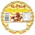 ETIQUETA 42MM DE DIAMETRO PERSONALIZADA/QUI JOIA-BOMBOM -33,75MTS