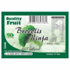 ETIQUETA 40X60/2 PERSON COUCHE ADES QUALITY FRUIT BROCOLIS NINJA-78,75MTS