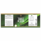 ETIQUETA 65X182 PERSON BOPP METALIZADO BV NUTRITION CANELA DE VELHO 100CAPS (500UNID)K