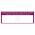 ETIQUETA 107X36/1 TERMOTRANS CARTORIO DO TABELIONATO DE NOTAS E RCPN DA SEDE DE JAGUARE-ES -39MT