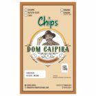 ETIQUETA 100X60/1 COUCHE ADESIVA/DOM CAIPIRA/CHIPS-32MTS