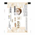 BOBINA BOPP LEITOSO PICOLE 6KG - DANANDA COCO AO LEITE
