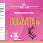 ETIQUETA 65X182 PERSON BOPP METALIZADO BOM CHA COLAVITA 1000 120CAPS (500UN)K