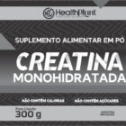 ETIQUETA 80X297 PERSON BOPP METALIZADO HEALTHPLANT CREATINA MONOHIDRATADA 300G (500UNID)K