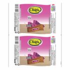BOBINA BOPP LEITOSO PICOLÉ 6KG - CHUPS UVA