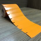 ETIQUETA 100X30/1 GONDOLA ADESIVA LARANJA/COM TARJA-32MTS