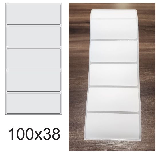 ETIQUETA 100X38/1 BOPP DURALAYTE-32MTS ETIQUETA 100X38/1 BOPP DURALAYTE-32MTS