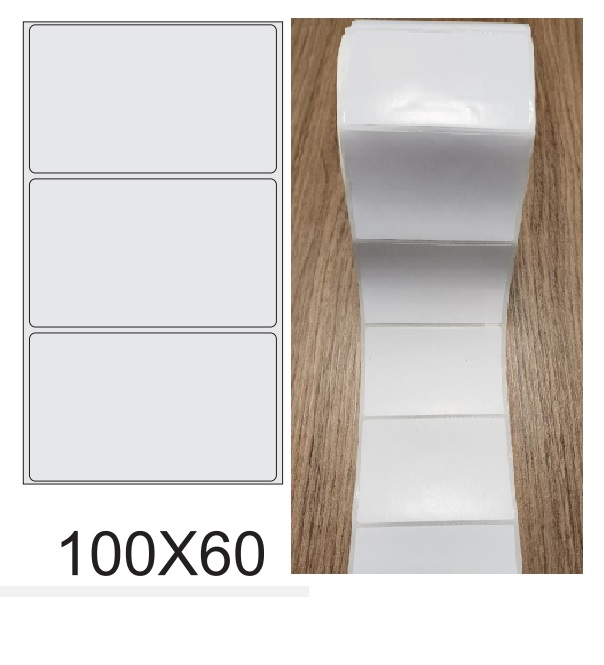ETIQUETA 100X60/1 COUCHE ADESIVA/SERRILHADA-80MTS ETIQUETA 100X60/1 COUCHE ADESIVA/SERRILHADA-80MTS