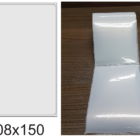 ETIQUETA 108X150/1 BOPP PEROLADO/SEM MEIO CORTE LINER/NAO SERRILHADA-32MTS