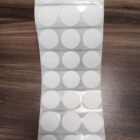 ETIQUETA 32MM DE DIAMETRO TÉRMICA/COM TARJA-32MTS
