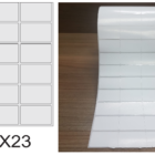 ETIQUETA 34X23/3 COUCHE ADESIVA-32MTS