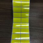 ETIQUETA 40X25/2 BOPP PEROLADO/AMARELA-32MTS