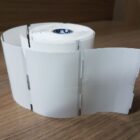 ETIQUETA 40X60/2 TAG/NAO ADESIVA/SERRILHA/C.TARJA/FURO P/BAIXO/18MM-32 MTS
