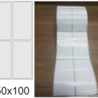 ETIQUETA 50X100/2 COUCHE ADESIVA/C.TARJA-32MTS
