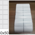 ETIQUETA 50X50/2 COUCHE ADESIVA-32MTS