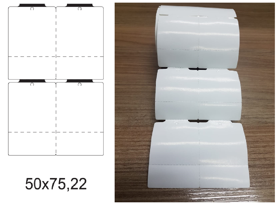 ETIQUETA 50X75/2 TAG/ADES/SERRILHA/ S.TARJA/ARRED/SERRILHADA-32MTS