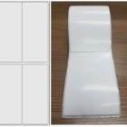 ETIQUETA 50x120/2 COUCHE ADESIVO BRANCO-32MTS