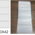 ETIQUETA 80X42/1 COUCHE ADESIVA-32MTS