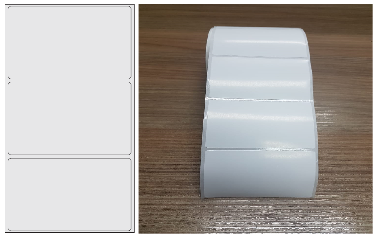 ETIQUETA 80X50/1 COUCHE ADESIVA-32MTS ETIQUETA 80X50/1 COUCHE ADESIVA-32MTS