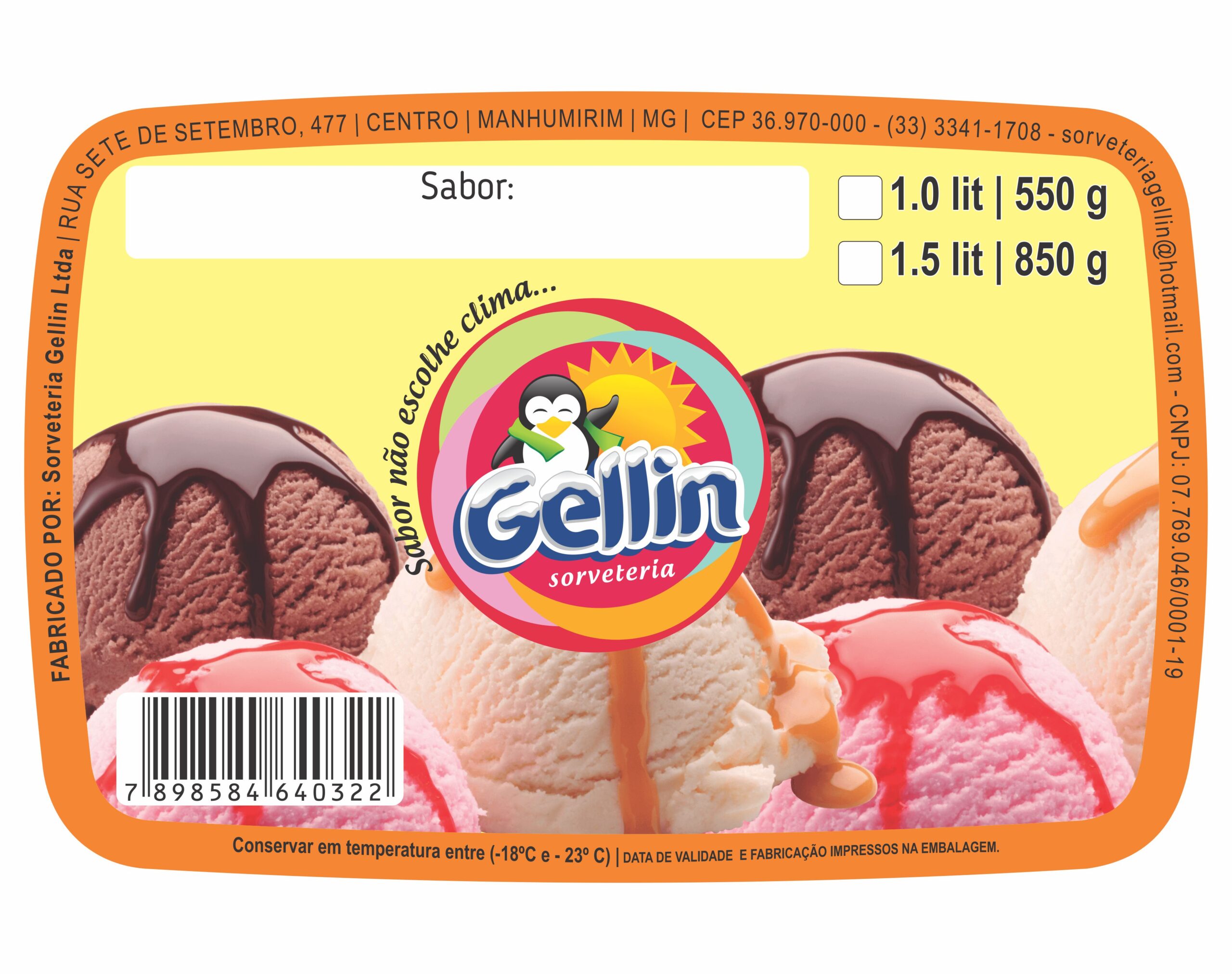 ETIQUETA 91X136/1 PERSONALIZADA/COUCHE ADESIVO/GELLIN NEUTRO 1LT E 1,5LT 70,5MTS