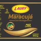 ETIQUETA 70X180 PERSON BOPP METALIZADO LAMINADO FOSCO LAURY FiBRA MARACUJÁ CAPS (SUPER ERVAS) (500UNI)K