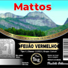 ETIQUETA 85X70/1 PERSON PRODUTOS MATTOS FEIJAO VERMELHO 1KG-36,50MTS