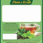 ETIQUETA 85x90/1 PERSON COUCHE ADESIVO FLORES E ERVAS CHA GENERICO -37,2MTS
