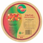ETIQUETA 130MM DE DIAMETRO COUCHE ADESIVO CASAGRANDE FRUTAS CRISTALIZADAS 1KG (500UNID)K