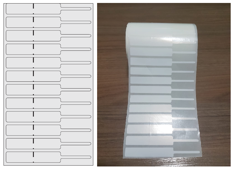 ETIQUETA PARA JÓIA 95X12 BOPP PEROLADO-37,5 MTS ETIQUETA PARA JÓIA 95X12 BOPP PEROLADO-37,5 MTS