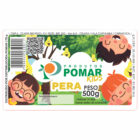 ETIQUETA 100X60/1 PERSON COUCHE ADESIVO PRODUTOS POMAR KIDS PERA 500G- 32MTS