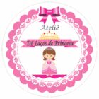 ETIQUETA 42MM PERSON COUCHE ADESIVA ATELIE DL LAÇOS DE PRINCESA 32MTS