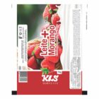 BOBINA BOPP LEITOSO PICOLE 6KG KLS LEITE + MORANGO