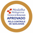 ETIQUETA 32MM DE DIAMETRO BOPP PEROLADO MEDALHA MILAGROSA-32MTS