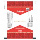 BOBINA BOPP TRANSPARENTE PICOLE 6KG ANJOS PALETA MORANGO COM LEITE CONDENSADO