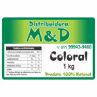 ETIQUETA 40X60/2 PERSONALIZADA/COUCHE ADESIVA/MD DISTRIBUIDORA COLORAL 63MTS