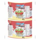 BOBINA BOPP LEITOSO PICOLE 6KG PICOLE CAPIXABA LEITINHO COM MORANGO